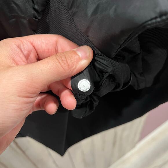 Lululemon Non-Stop Bomber Vest Black Primaloft Womens 4 Full Zip Reversible - Picture 5 of 7